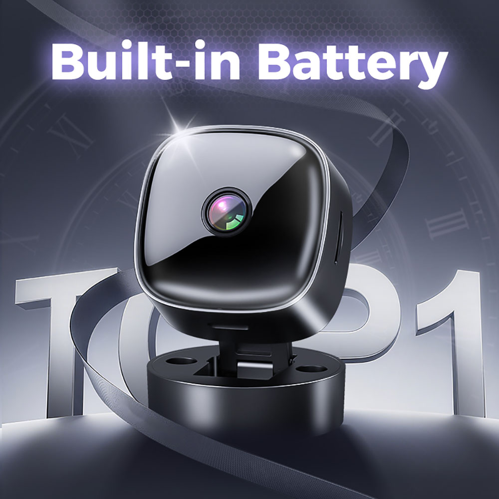 HD 1080P Mini WiFi Camera infrared Night Vision Camera 360° Rotatable Home Security Protection Wireless WiFi Surveillance Camera