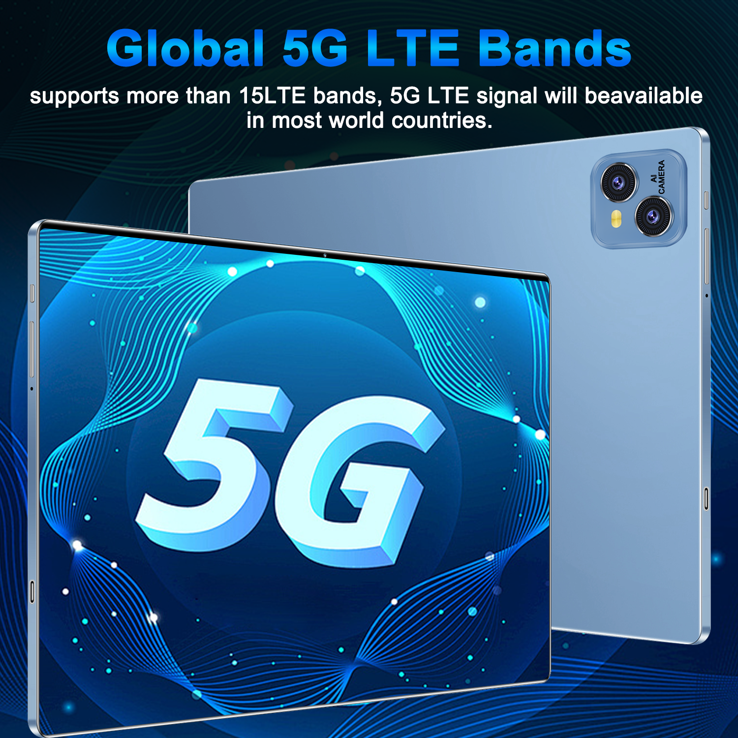 Dean-Tablette PC 5G Android 2025 de 11.6 Pouces, 10 Cœurs, 16 Go de RAM, 1 To, Carte SIM, Wifi, Type-C, Nouveauté 13.0