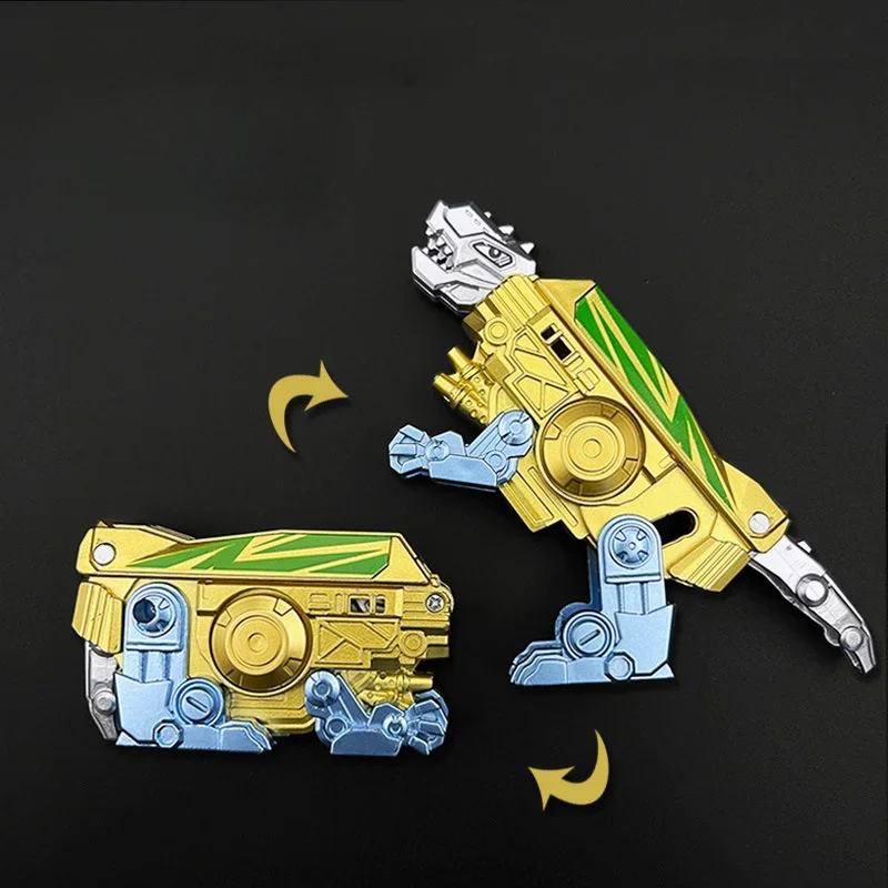 2 in 1 Transforming Fidget Spinner Dinosaur Fidget Toys Mechanical Tyrannosaurus Rex Folding Rotating Decompression Hand Spinner