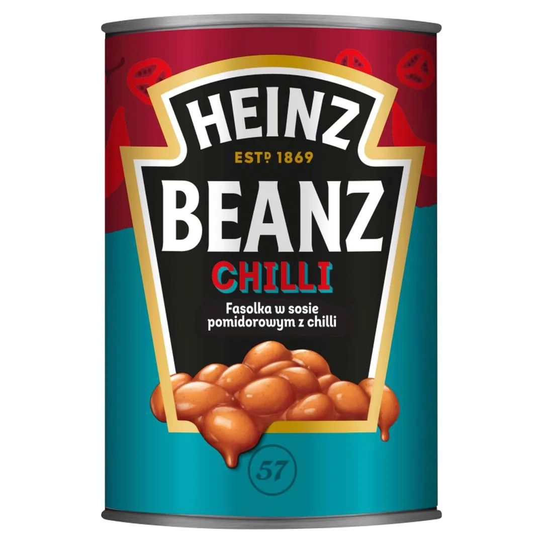 Heinz Fasolka w sosie pomidorowym z chilli 390 g