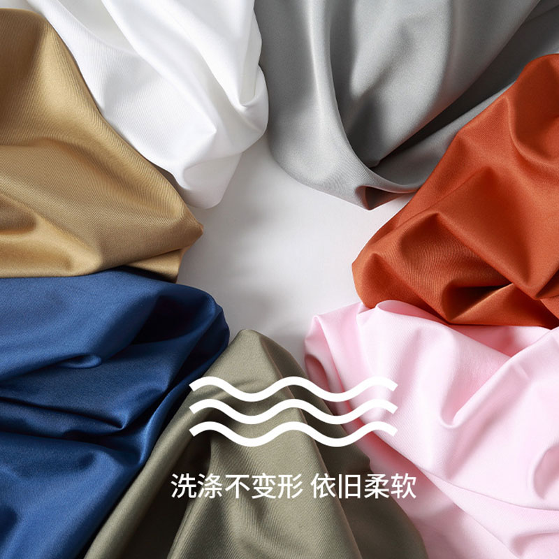 6XL Herrenhemd, formell, langärmelig, hochwertige Mode, luxuriös, knitterfrei, bügelfrei, einfarbig, Business-Casual, Eisseide