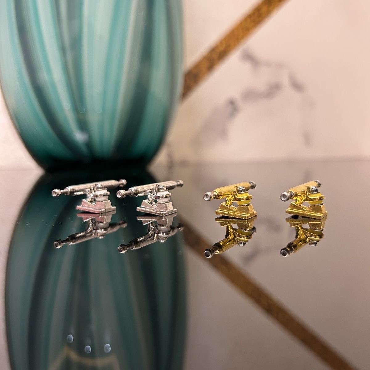 Novo 36mm 34mm 32mm caminhão de dedo profissional para skate de dedo mini skate