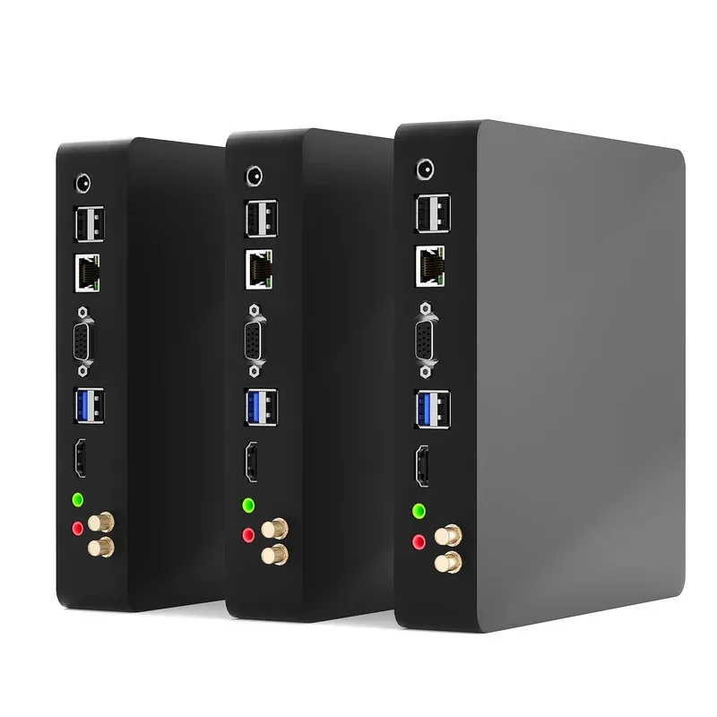 Full Set Up Core I7 I5 I9 Fanless Industrial Computer Mini Pc Gamers Completo