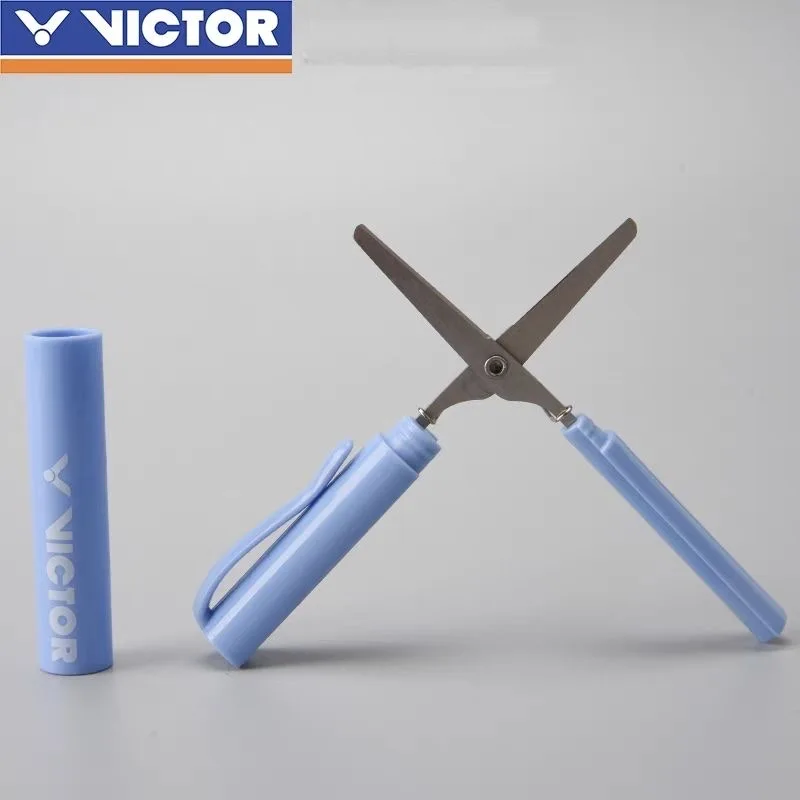 VICTOR Real Badminton Beating Line Schere sind leicht, kompakt, tragbar, Minischere, Schreibwarenschere, Stifte