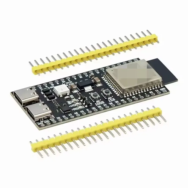 The ESP32 S3 core board is equipped with the 1-N16R8 ESP32-S3-DevKITC-1 module development board