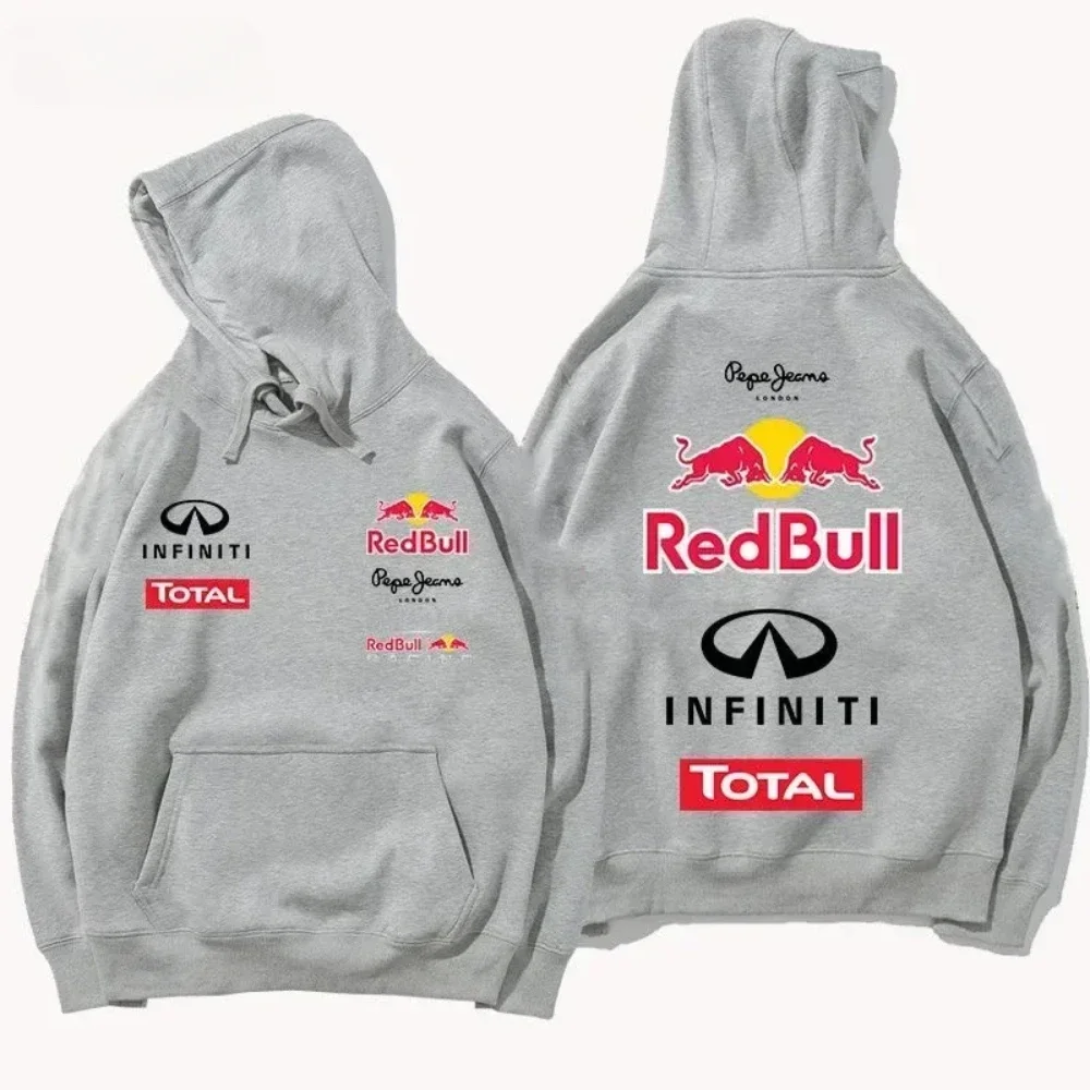 Équipe de course Red Bull sweats à capuche imprimer pull marque à capuche concepteur Joggers à manches longues sweat femmes haut vêtements
