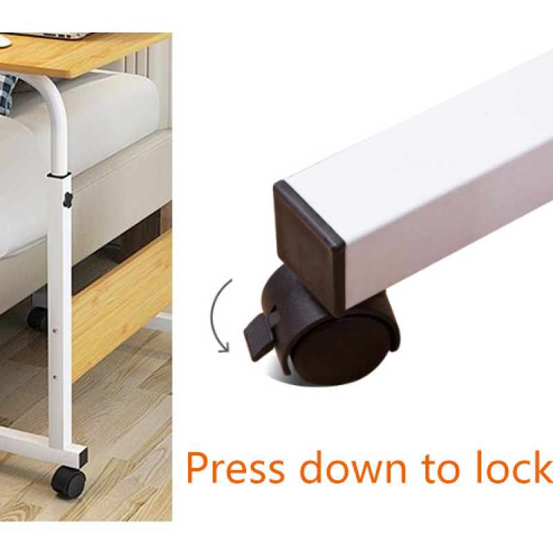 Household lifting computer desk Bed removable study table  bedside Portable writing table for lazy