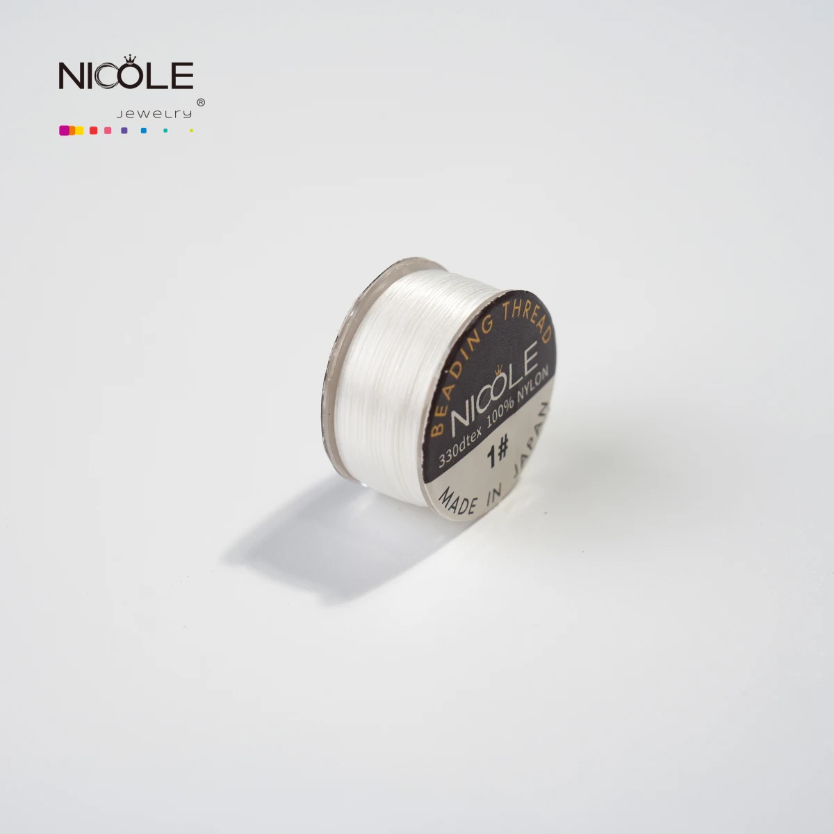 Miyuki 100% Nylon 330 DTEX Bead Thread DIY Japan Beading Thread Accessories For Bracelets 46M/Roll