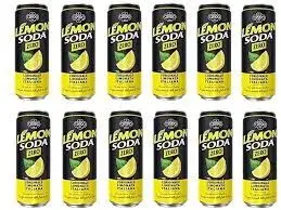 Lemon Soda Zero 24 x 330ml - Fondi Di Crodo