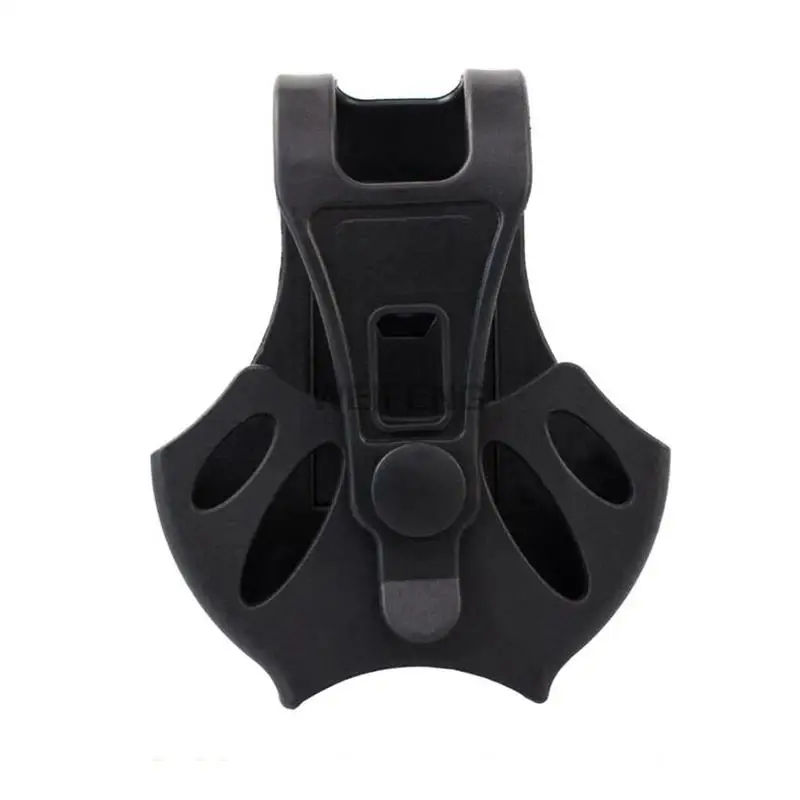Tactical Algema Coldre, Polícia Algemas Capa, Rotação de 360 Graus, Cinto Clipe, Militar Open Top Case Acessórios
