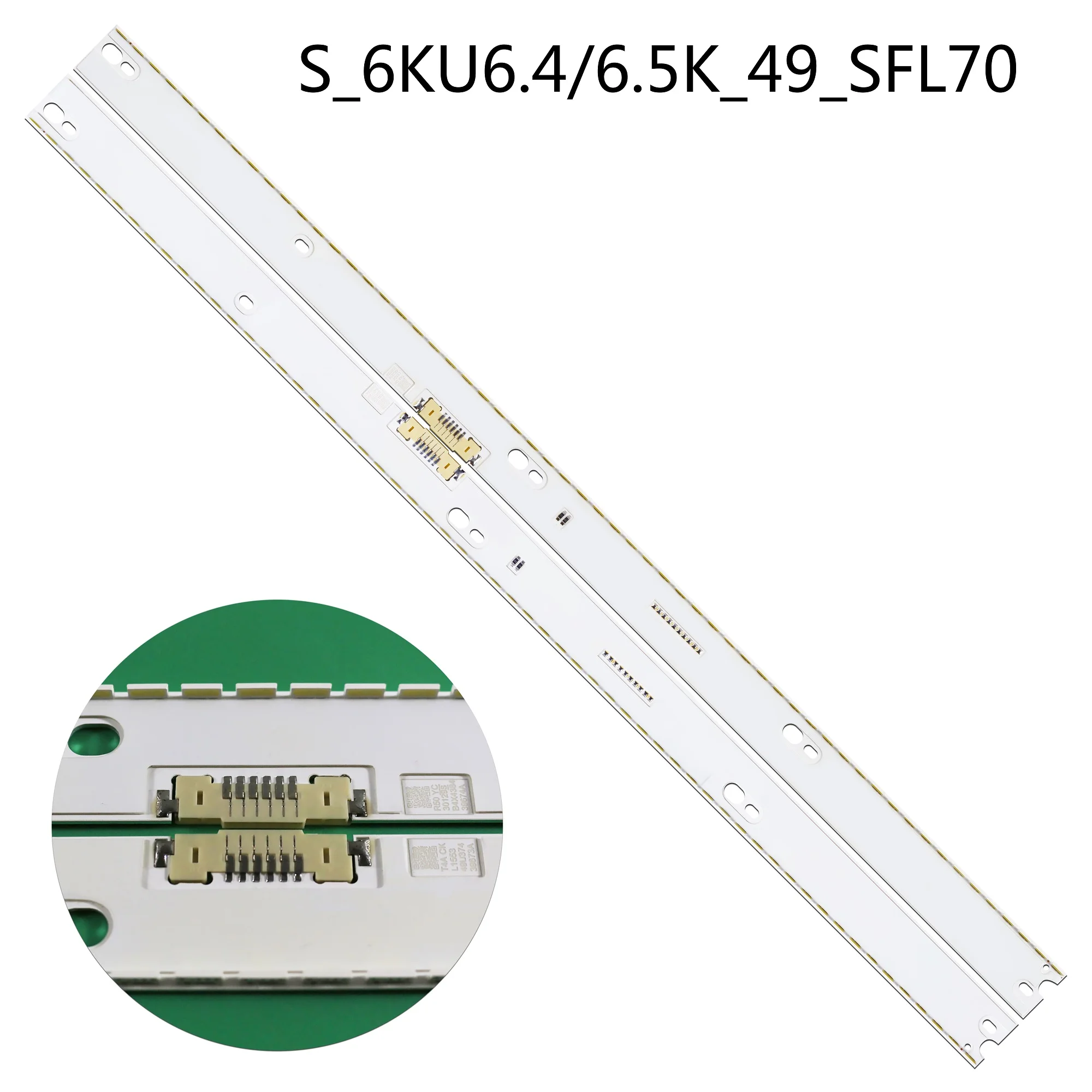 Светодиодная лента для Samsung UE49KU6502 UE49KU6509 49KU6400 49KU6500 UE49MU6650 UE49MU6445 UN49KU6450 UE49KU6459U UE49KU7500 UE49KU6405