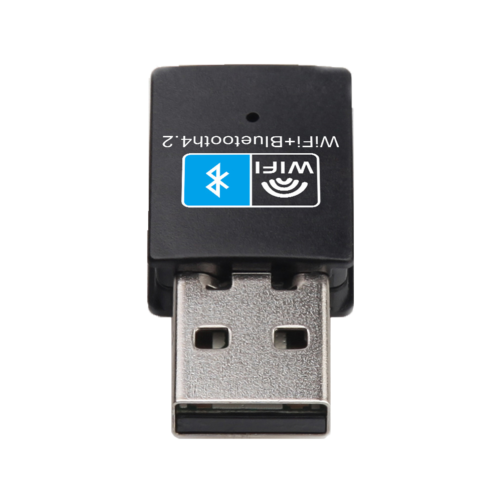 150Mbps WiFi Bluetooth-compatible Wireless Adapter USB Adapter 2.4G V4.2 Dongle Network Card RTL8723 for Laptop PC Desktop