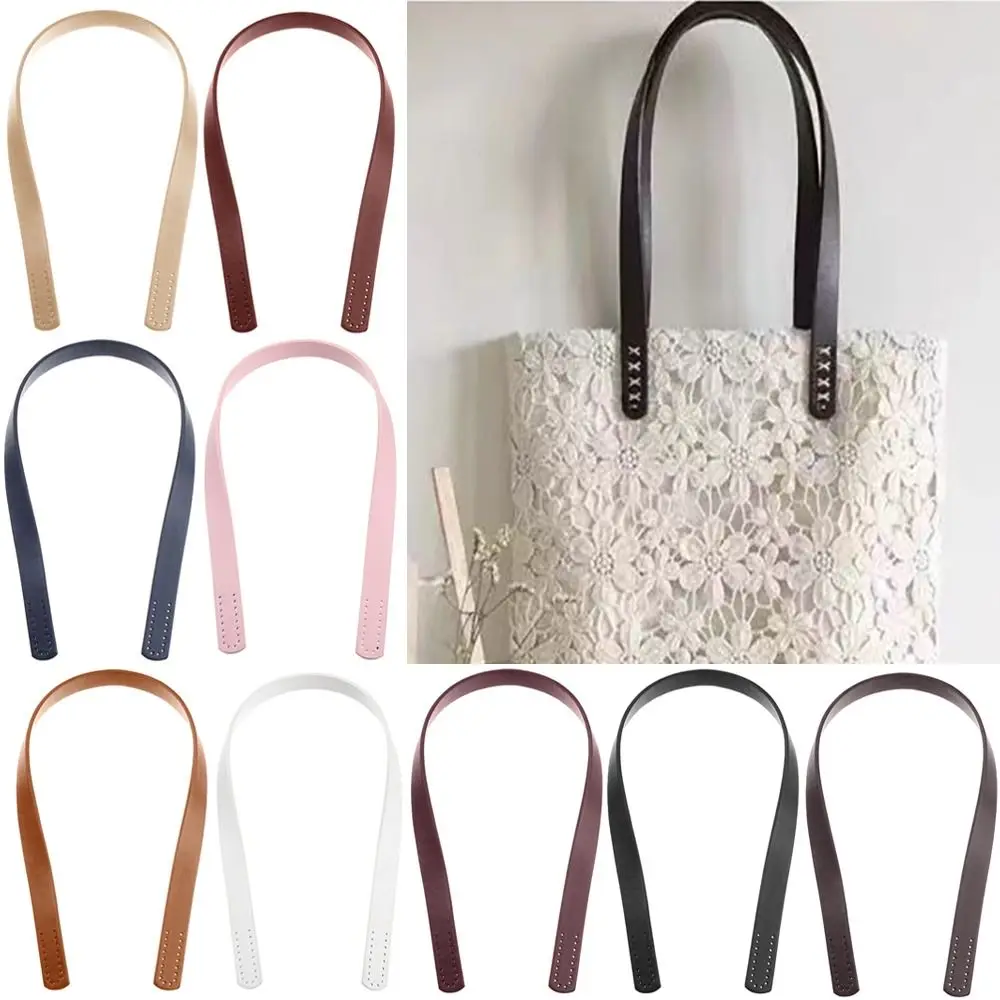 2 pezzi tracolla in pelle PU tracolla donna ragazze borsa maniglie maniglia di ricambio fai da te per accessorio borsa da cintura borsa