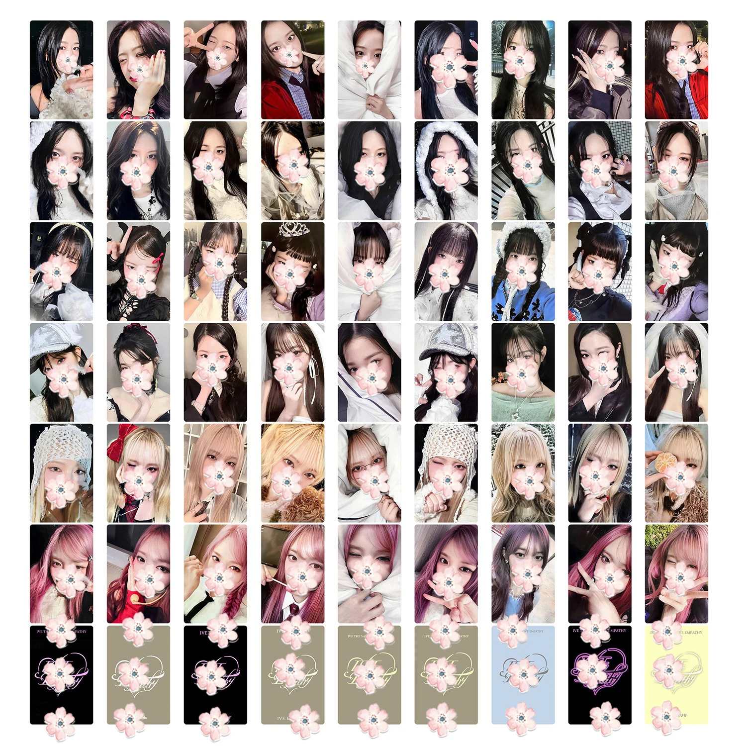 Korean girl group ablum lomo card third mini album Empathy bonus card Zhang Yuan Ying An You Zhen Nao Jing Lian Li Xianrui