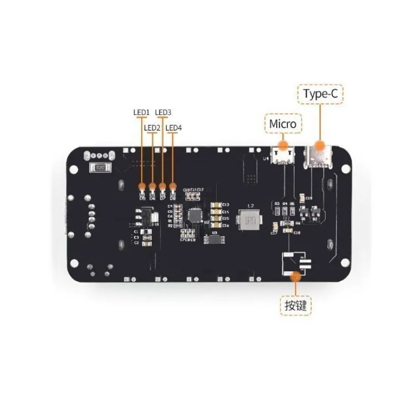 ESP32 ESP32S For Wemos For Raspberry Pi 18650 Battery Charge Shield Board V3 Micro USB Port Type-A USB 0.5A