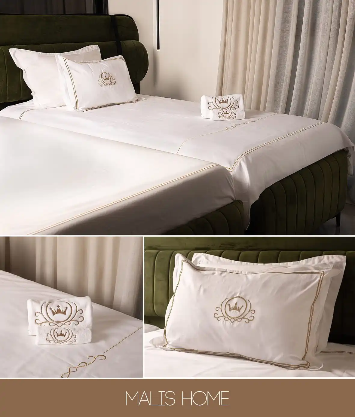 Mail's Home 2025 Natural Cotton White Bedding Coverlet Set with Embroidery Pillowcase+Blanket+Bed Sheet Towels