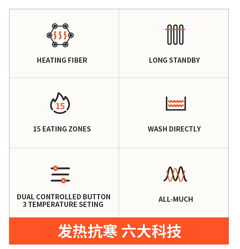 21 beheizte Weste Zonen elektrisch beheizte Jacken Männer Frauen Sportbekleidung beheizter Mantel Graphene Heat Coat USB-Heizjacke für Camping