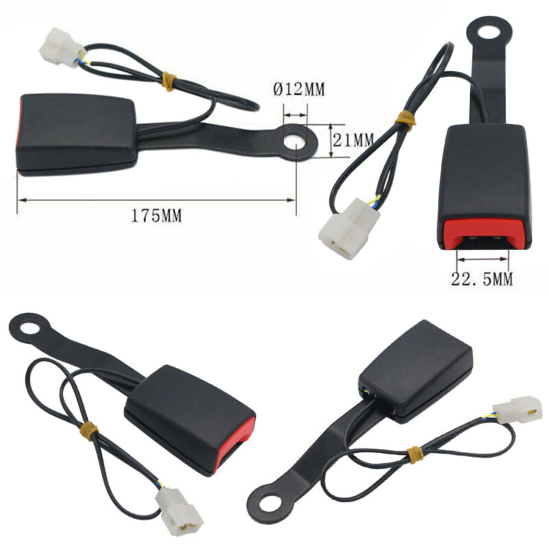 ユニバーサルカーセーフティシートベルトエクステンダー,エクステンションバックル,シートベルトクリップ,調整可能,長さ17.5cm