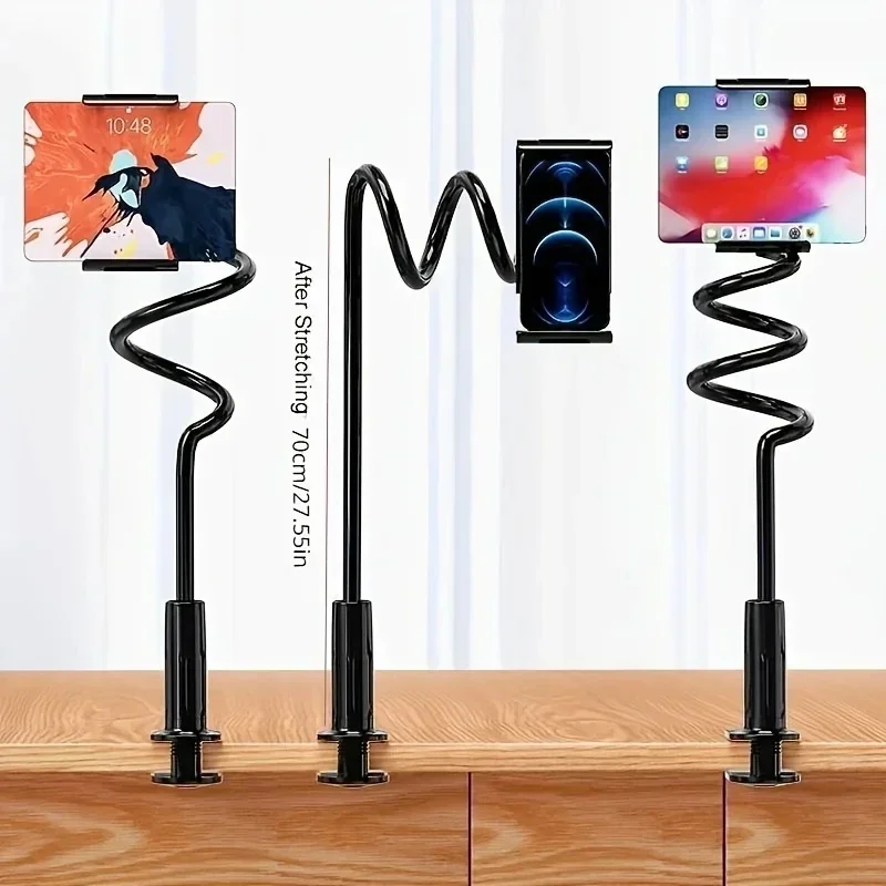Lazy Bedside Desktop Phone Holder Stand for Live Mobile Phone Tablet Mount Supports Desktop Stands Such As Xiaomi iPhone iPad