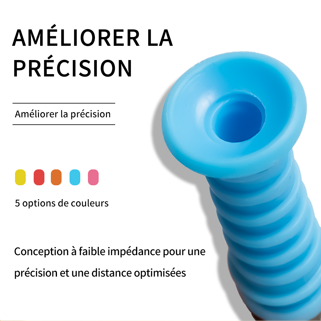 Caiton-Tees de golf en caoutchouc flexibles à 360 °, 3,2 pouces, 81mm, durables, à faible friction, vibrants, multicolores, idéaux pour les golfeurs, 5 pièces