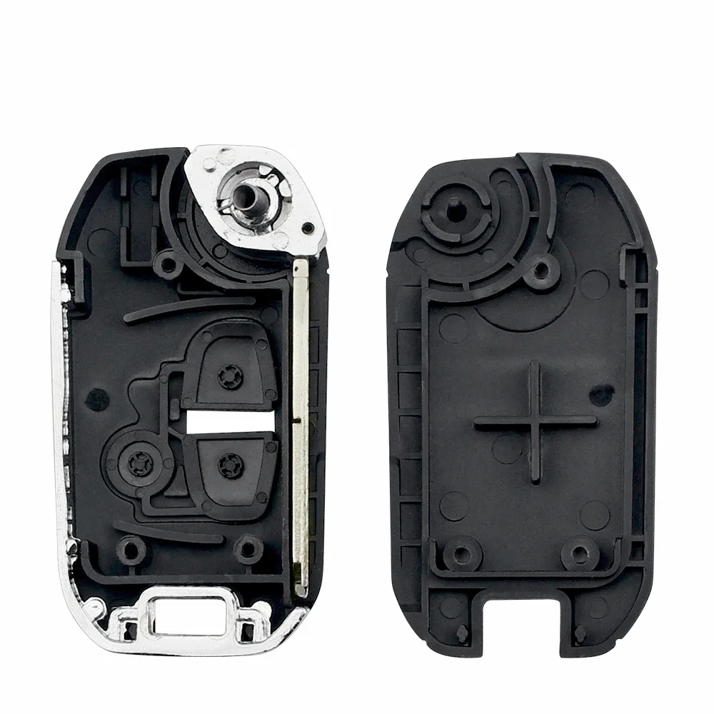 KEYYOU 2/3 ボタン修正されたフリップ車リモートキーシェルケース三菱新 ASX グランディスアウトランダー LANCER-EX 右左ブレード