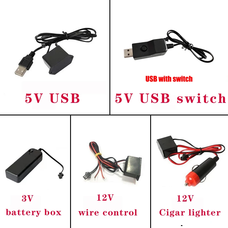 5M/4M/3M/2M/1M ภายในรถ LED Strip ตกแต่งยืดหยุ่นนีออนไฟรถบรรยากาศโคมไฟ 12V universal Auto Ambient Light