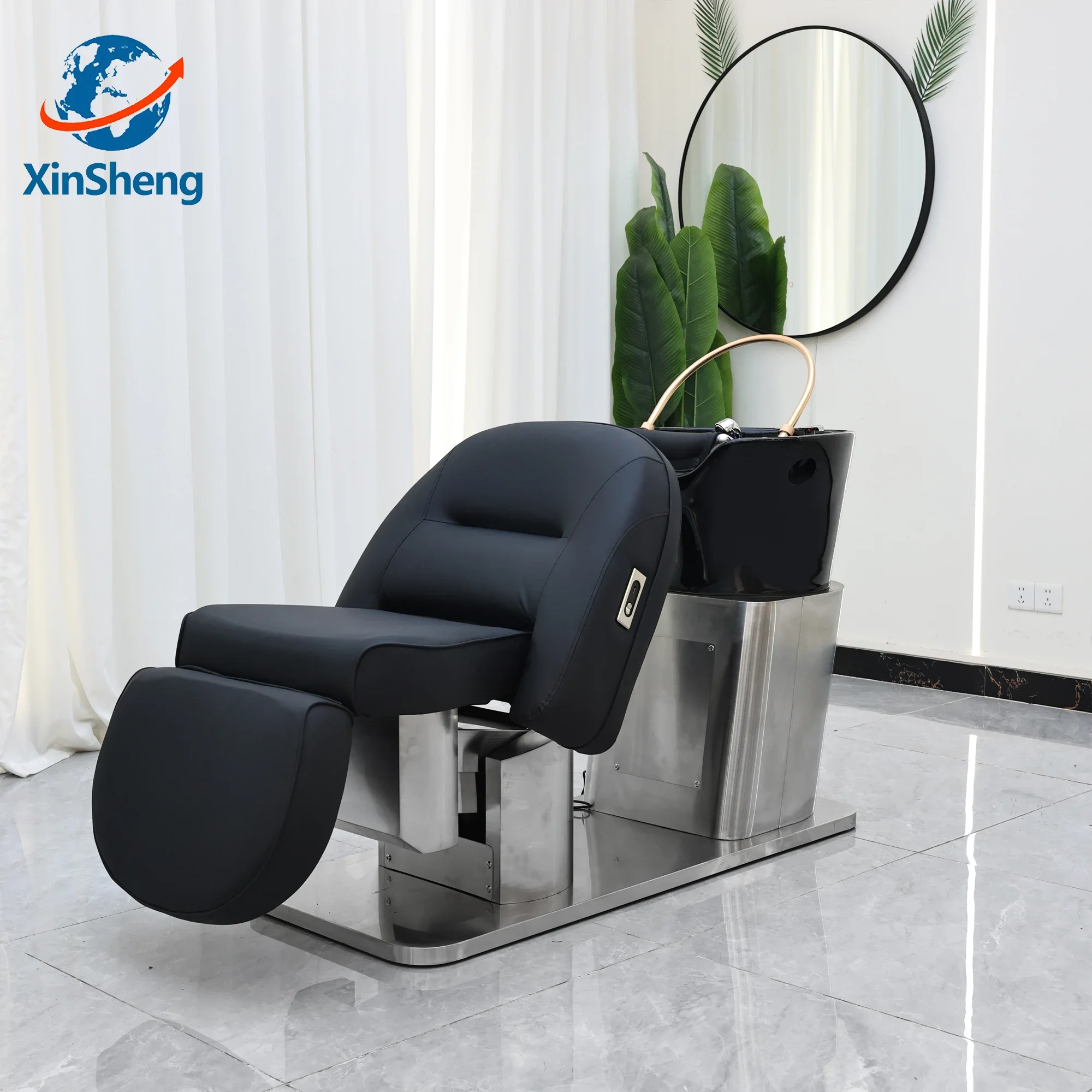 XinSheng-silla de champú profesional, sillas para lavar el cabello, cabezal de SPA, cama, Spa, muebles de salón, sillas de peluquero ajustadas, camas de champú