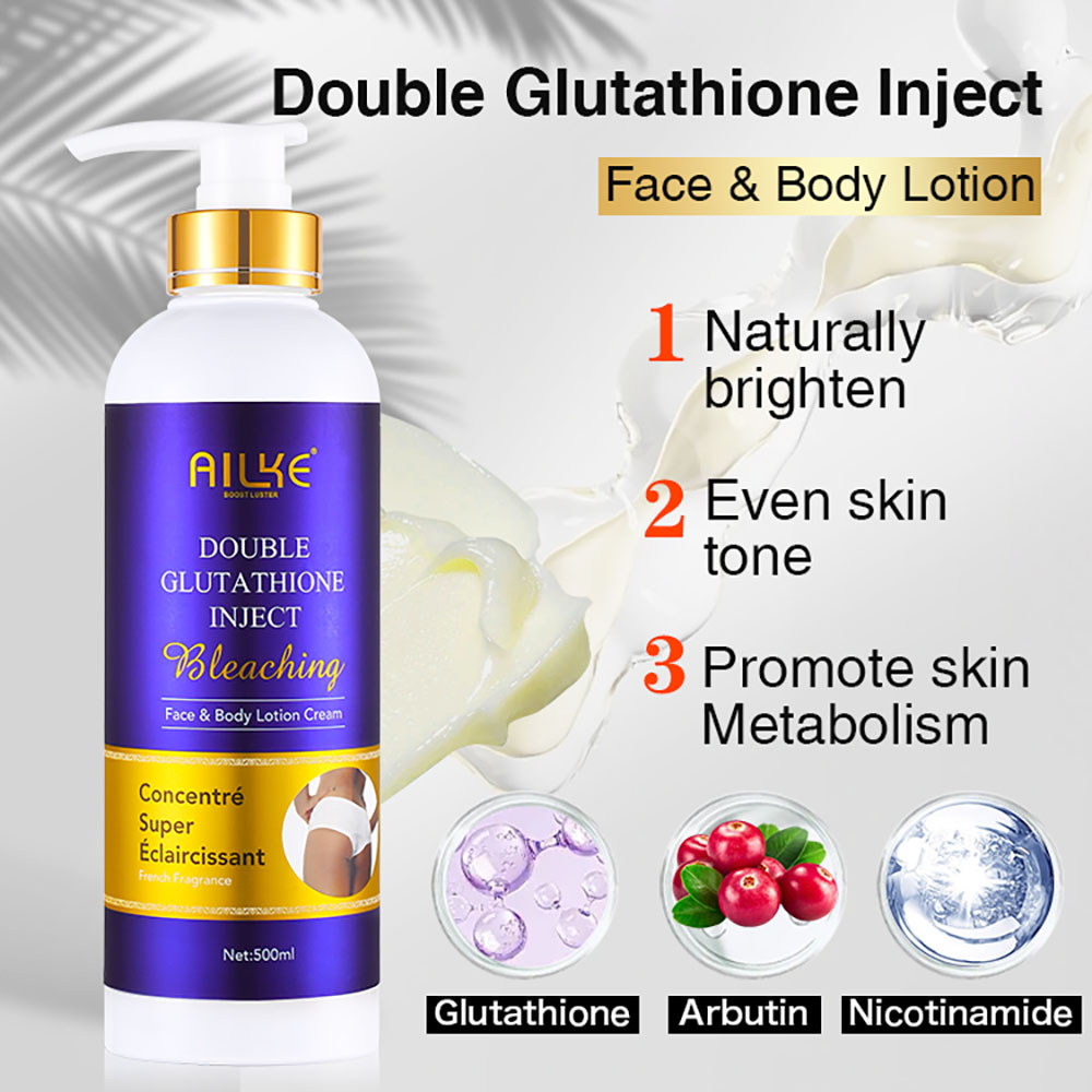AILKE Glutathione 5 Trong 1 Phụ Nữ Chăm Sóc Da, Với Toàn Thân, Dưỡng Huyết Thanh, điểm Tối Tẩy, Kem Dưỡng Trắng Da Toàn Thân, Làm Sáng Xà Phòng