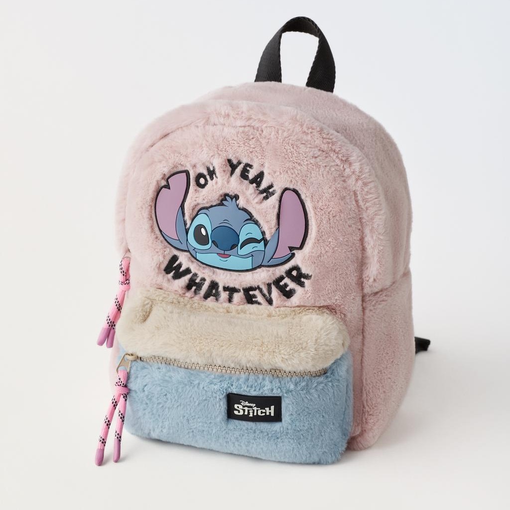 Disney cartoon Stitch Novas Crianças Mochila Mini Mochila Meninas e Meninos Bolsa de Ombro Bonito