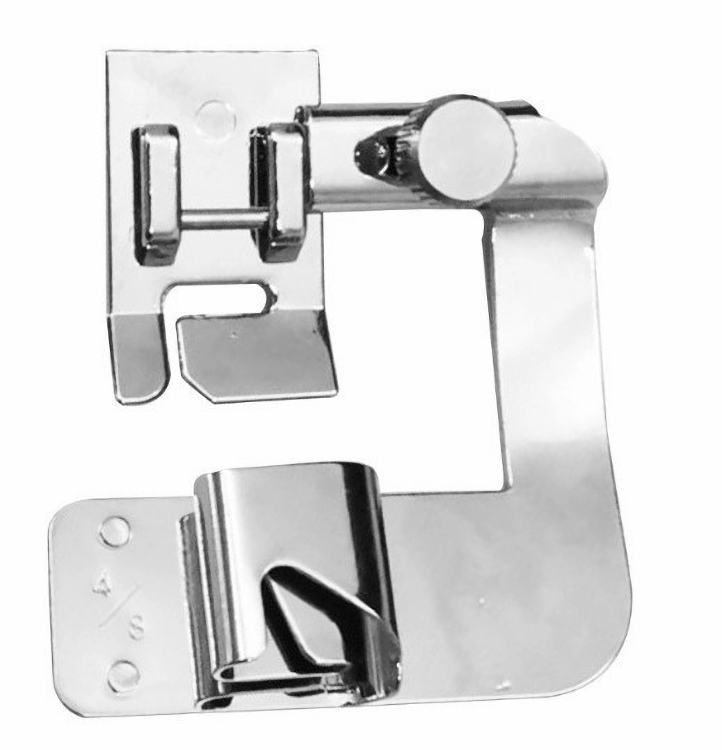 Pied de biche pour machine à coudre, ourlet roulé, accessoires de couture, Brother Singer, intermédiaire, 13mm, 19mm, 22mm, 1 pièce