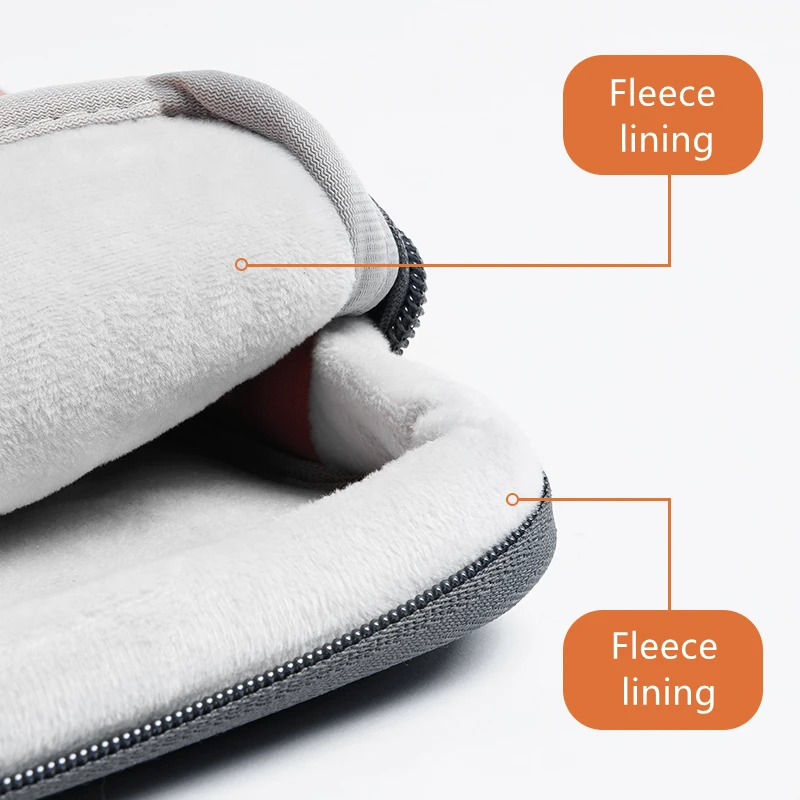 Multi-pockets Laptop Sleeve for MacBook Air 13.6 Handle Laptop Bag for MacBook Pro 14 Shocproof Notebook Bag for MacBook 16.2 M3