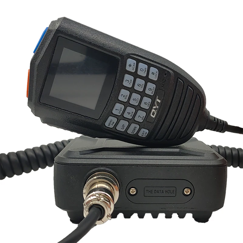 QYT KT-9900 VHF UHF Dual Band Mini Mobile Radio 25W Auto Amateurfunk Display Tastatur Handmikrofon