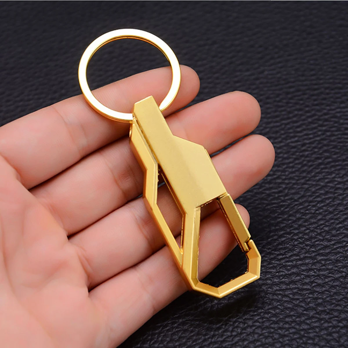 3 Color Key Chain Key Ring Silver Color Metal Inlay Keychain for Classic Men Car Key Chain Romantic Gift for Man Women