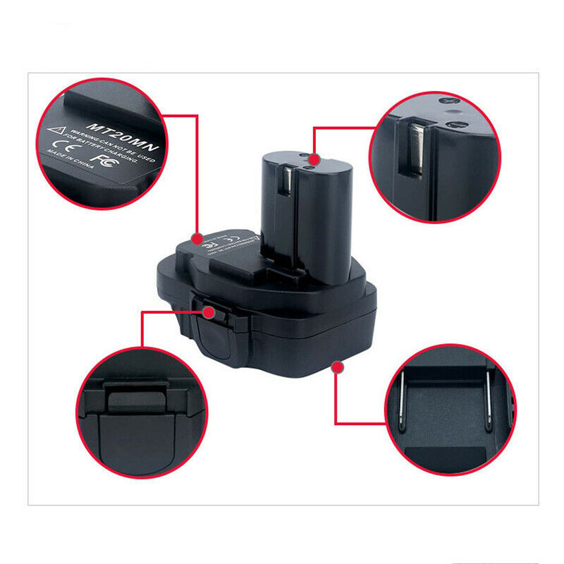 MT20MN バッテリーアダプタ 18V リチウム電池コンバータ電動工具アクセサリーマキタ交換アダプタ変換バッテリー