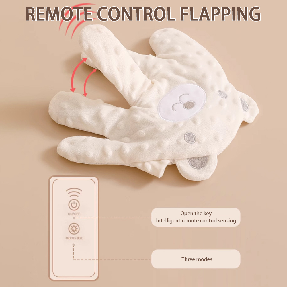 Lenitivo per il sonno del bambino Cuscino per neonati Pacchi lenitivi Aiuto per il sonno del bambino Infantile Calmante per il sonno Palme per le mani con telecomando per bambini