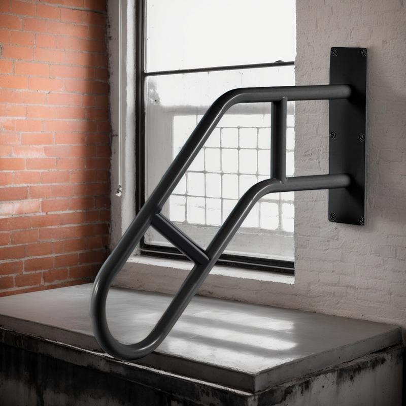 Corrimão de parede de metal, barras de apoio para escadas, à prova de intempéries, corrimão de segurança infantil com 1-3 passos para escada, banheiro