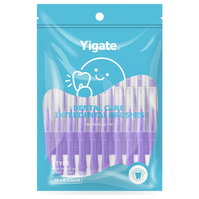 32 Chiếc 0.4-1.0Mm Nha Khoa Mỏng Mềm Mại Bàn Chải Kẽ Răng Vệ Sinh Răng Miệng Chăm Sóc Răng Chỉnh Nha Đầu Bàn Chải Kẽ Răng vệ Sinh