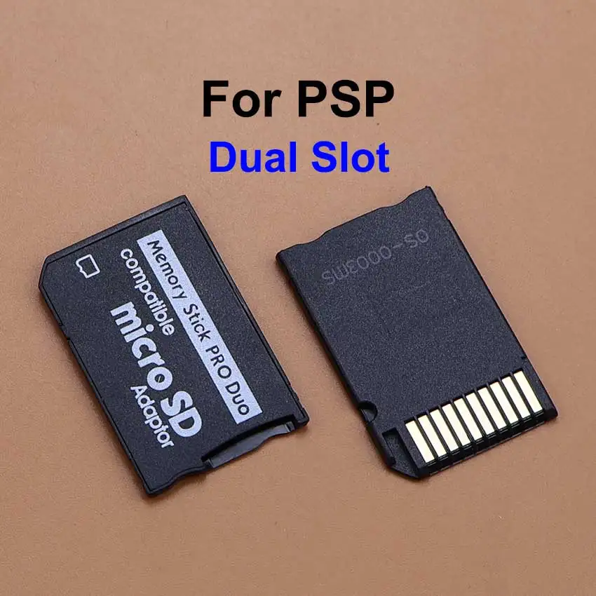 1 buah SDHC TF ke MS Memory Stick Pro Duo pembaca kartu SD mikro untuk PSP SD2VITA PLUS kartu memori TF adaptor untuk PSV Vita 1000 2000