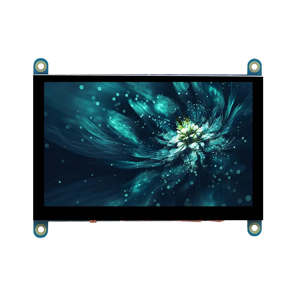 5 Inch LCD HDMI Monitor Ultra HD 800*480 Resolution IPS Display Capacitive Touchscreen No-driver For Raspberry Pi 2B/3B/3B+/4B