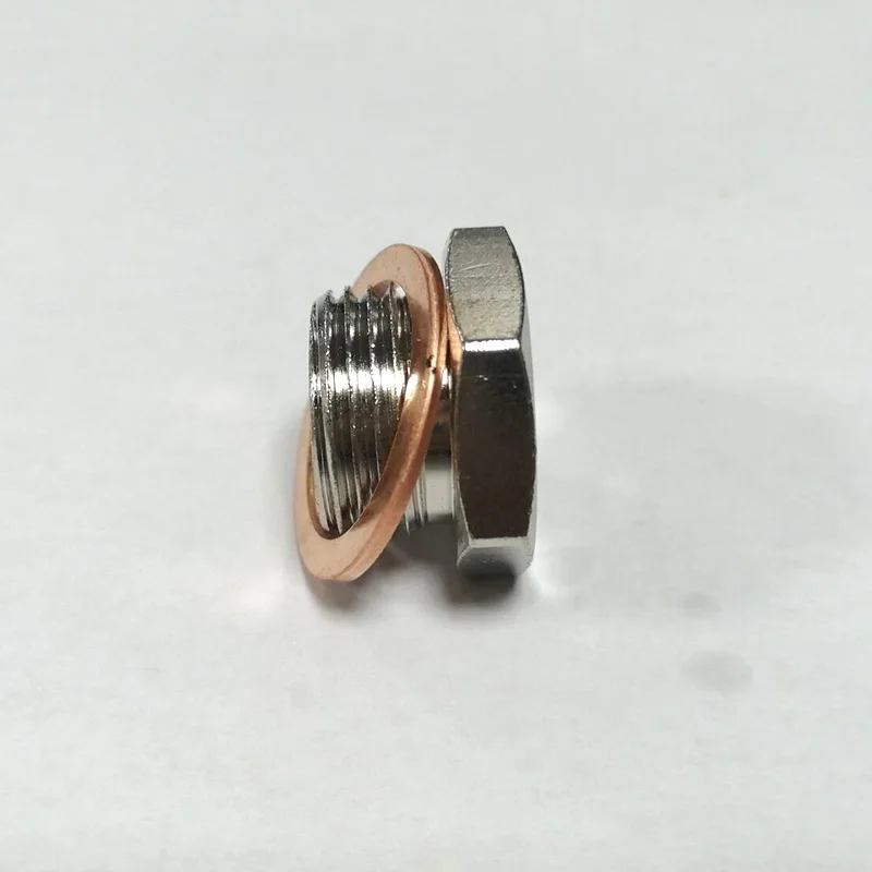 M18 x 1.5 MM a M12 x 1.25 MM Escape O2 Sensor de Oxigênio Espaçador Redutor Adaptador Conector Acessórios