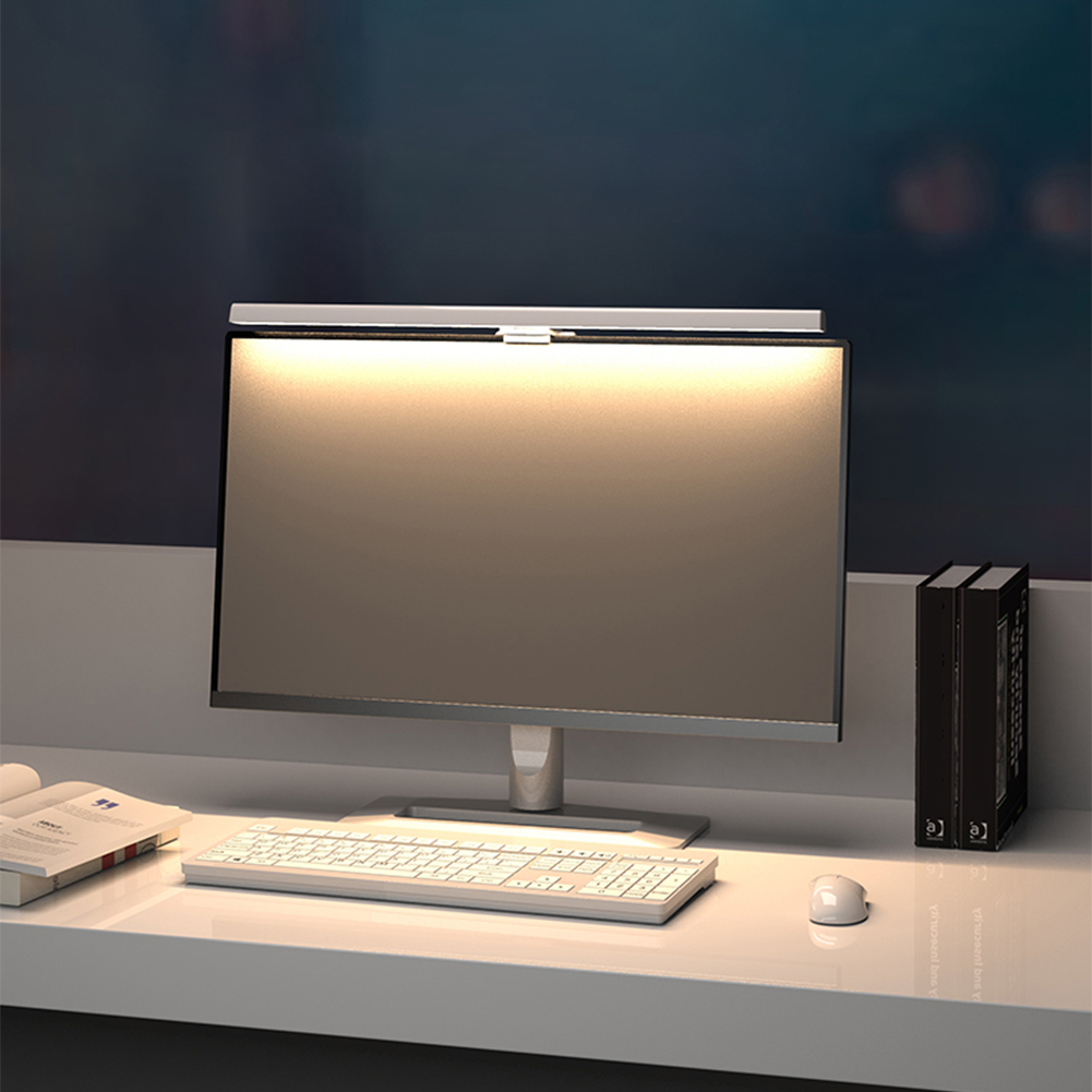 LED Monitor Light Bar Dimmable Screen Light Bar USB Powered Hanging Table Lamp for Desk/Office/Home/Game