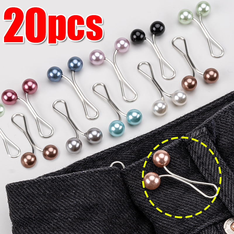 10-20 шт./лот, противоскользящая брошь, платок, шаль, шарф, женские фиксированные булавки, зажимы для шарфа, хиджаба, стильная брошь с жемчугом для женщин, ювелирные изделия
