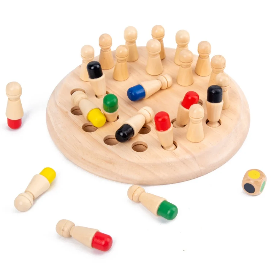 Memory chessboard, children's concentration training, toys, puzzle, logical thinking, baby parent-child interactive tabletop gam