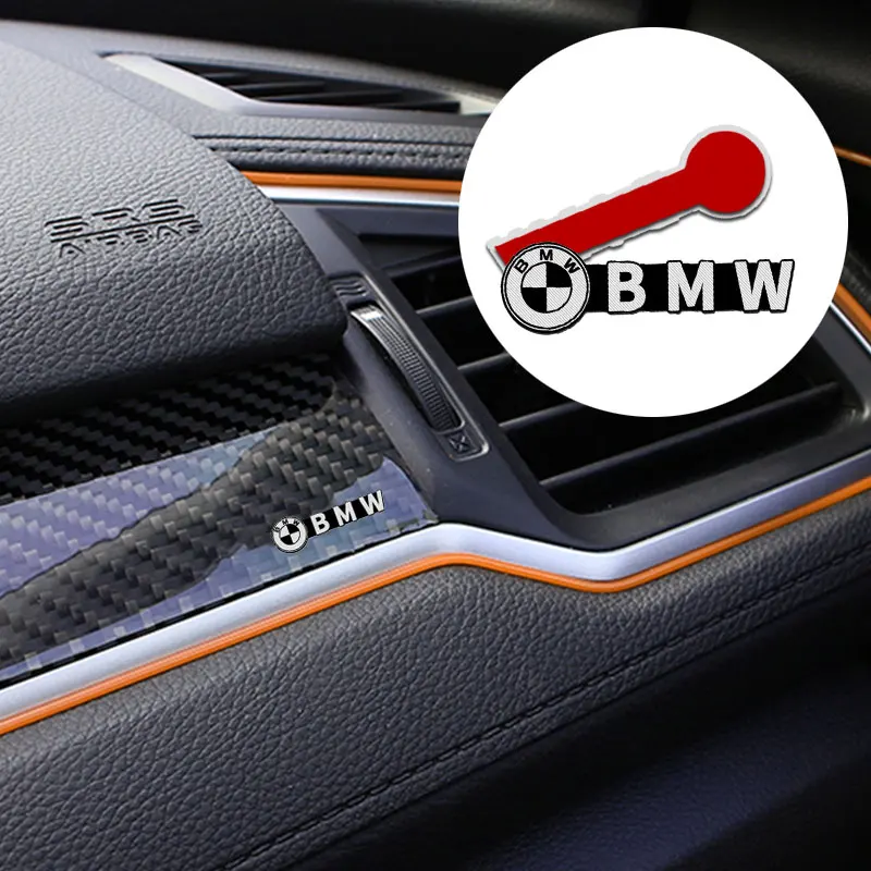 Naklejki z emblematem 3D Car Audio do BMW MINI E46 E39 E90 E60 E36 F30 F10 E34 E30 F20 E92 M3 M4 M5 R50 R60