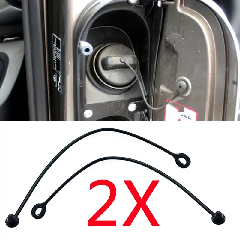 2X Fuel Cap Tank Cover Line Cable Rope Accessories For Mercedes Benz Sprinter Vito Viano W906 W903 W639 W638 W447 Petrol Diesel