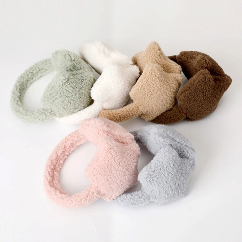 New Cute Stars Soft Plush Warmer Earmuff Cute Earflap Winter Outdoor Cold Protection Ear-Muffs Ear Cover Gift