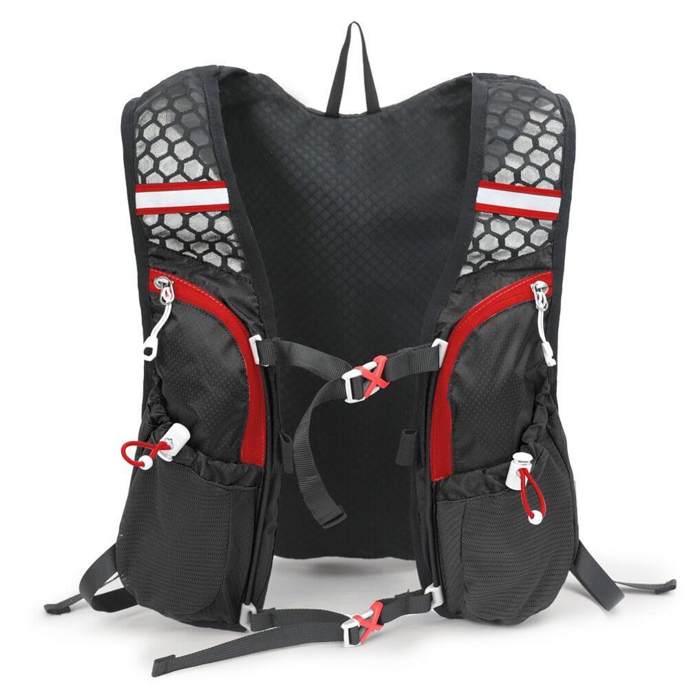 INOXTO วิ่ง Ultra-Light 5L กระเป๋าเป้สะพายหลังวิ่ง Hydration Trail กระเป๋าเป้สะพายหลังมาราธอนกลางแจ้งจักรยาน2L น้ำกระเป๋า Marathon Race
