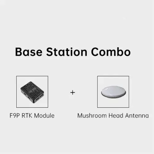 Módulo SIYI F9P RTK nivel centimétrico sistema de navegación y posicionamiento de frecuencia mutil de cuatro satélite estación Base GNSS Compati