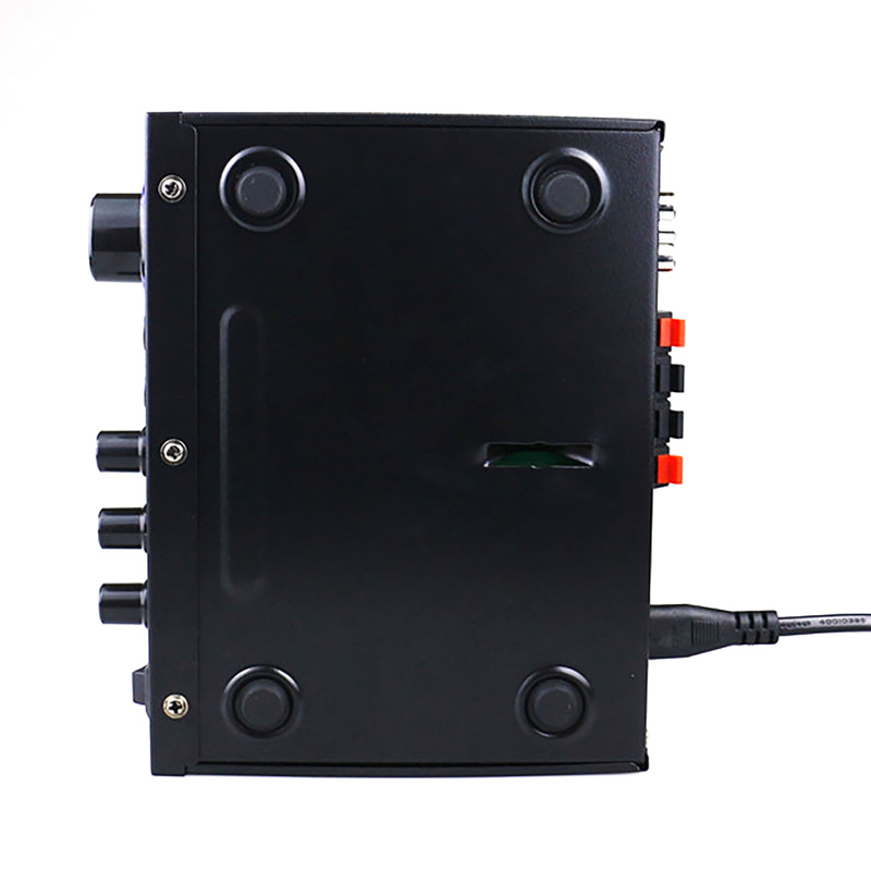 AK45-amplificadores digitales para el hogar, altavoz de Audio de graves, Bluetooth, Hifi, FM, música, Subwoofer, USB, SD, entrada de micrófono, 800W