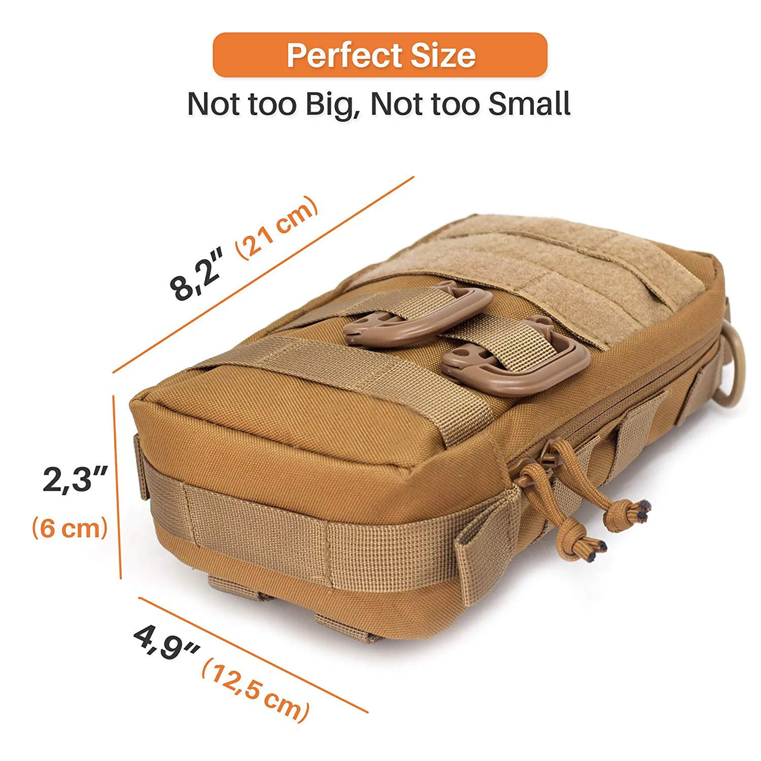 Multifunctional Outdoor Waist Pack for Hiking, Camping and Survival with Tool Pockets and First Aid Kit Functional belt bag 힙색